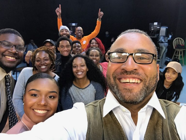 Students at the School of Global Journalism & Communications