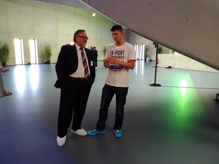 Lutz Otte im Freeport Luxemburg